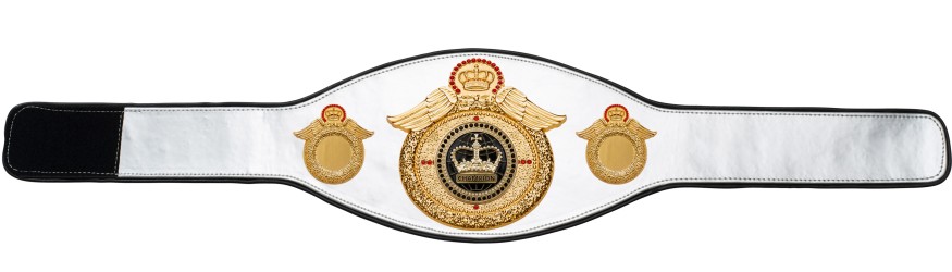 CHAMPIONSHIP BELT PROWING/G/BLKGEM - AVAILABLE IN 6+ COLOURS